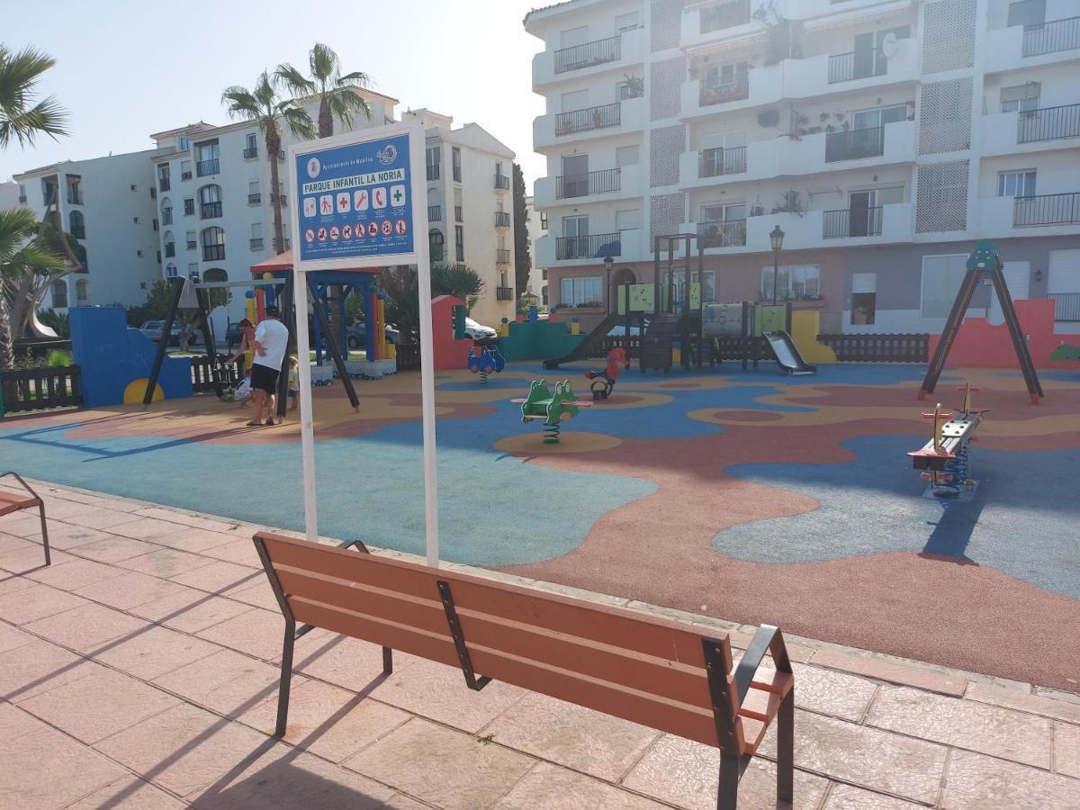 Noria 2, Pied Dans Le Sable, Magnifique Vue Mer, Piscine, Garage, Climatisation San Luis de Sabinillas Zewnętrze zdjęcie